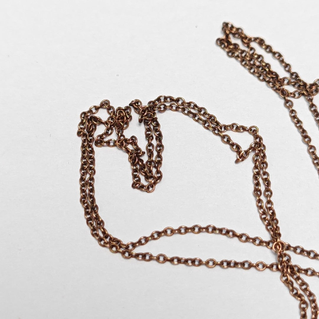 Tiffany Infinity Metal Rose Gold Necklace