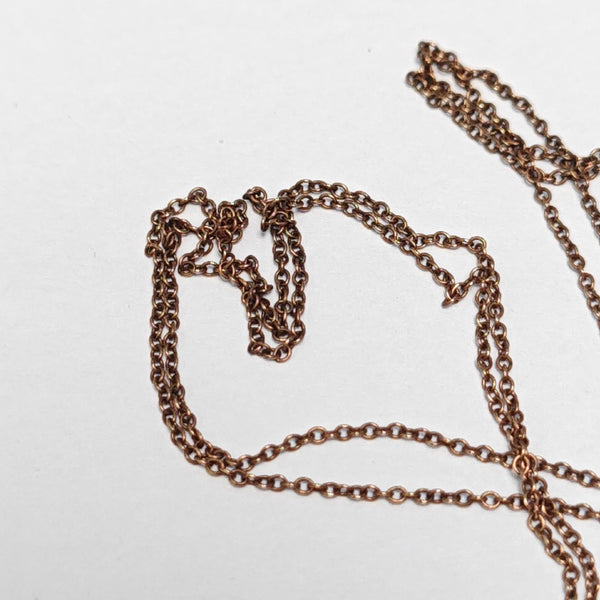 Tiffany Infinity Metal Rose Gold Necklace