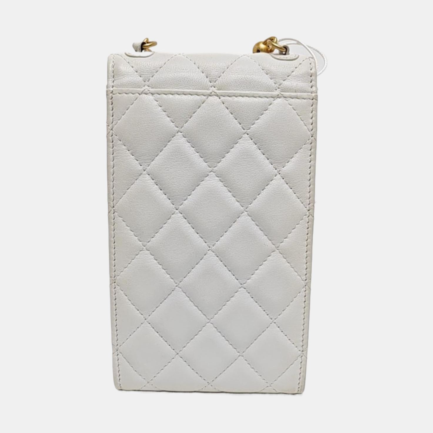 Quilted Calfskin White