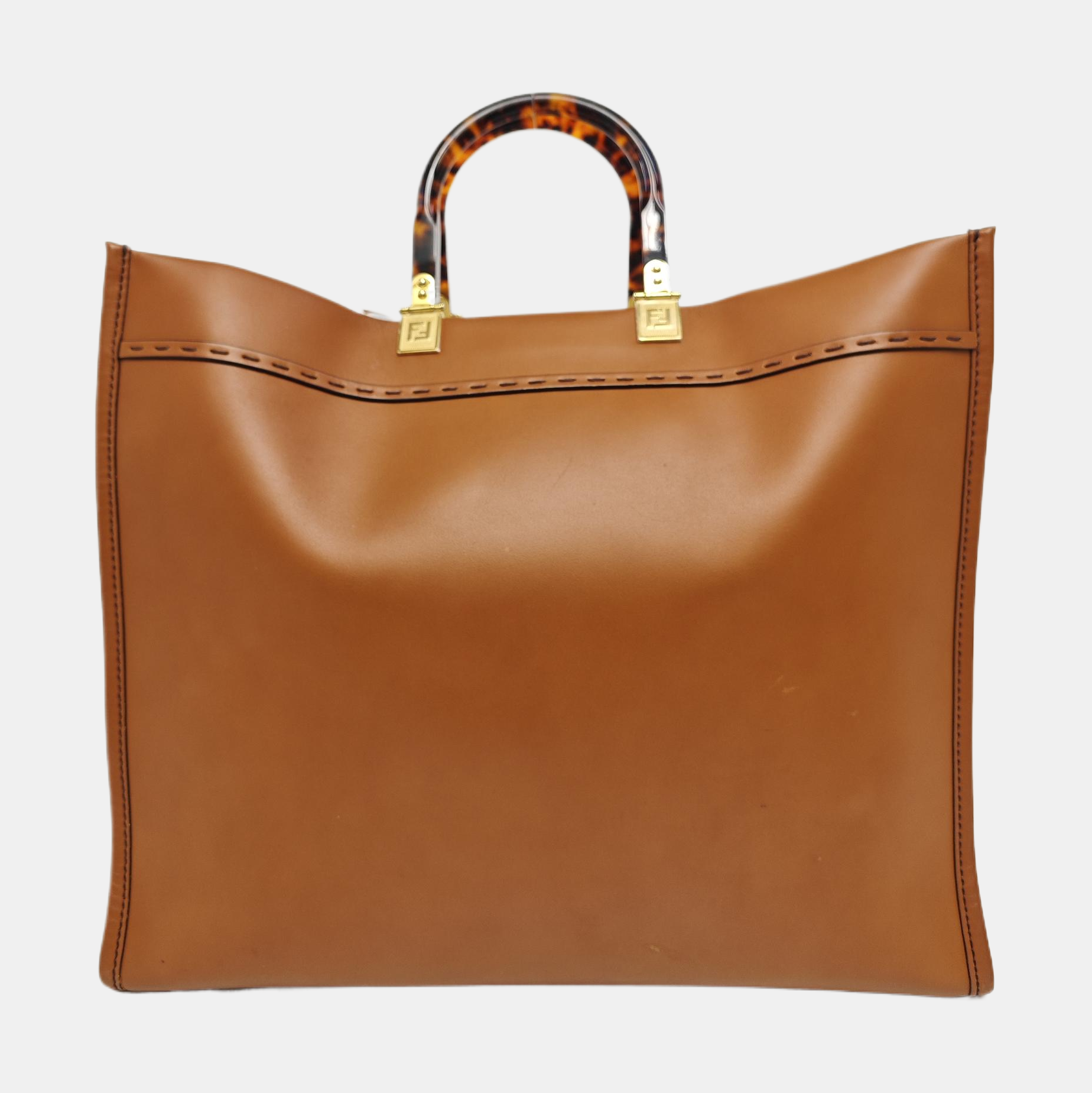 Sunshine Large Calfskin Brown