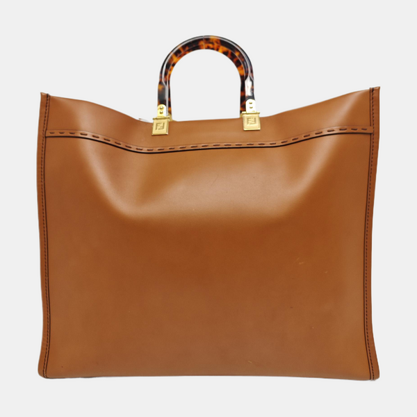 Sunshine Large Calfskin Brown