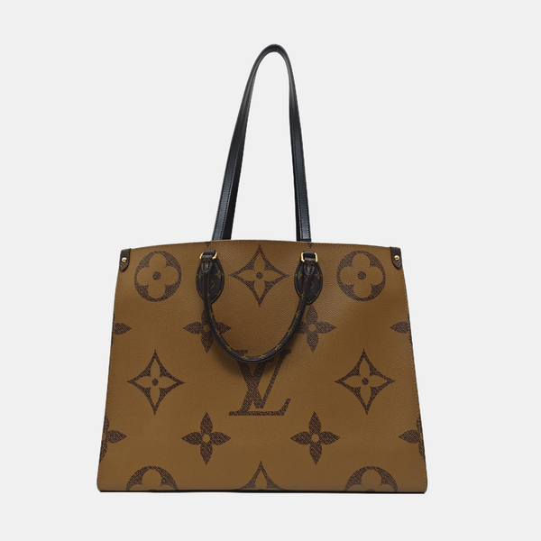 ONTHEGO GM Monogram Coated Canvas Brown