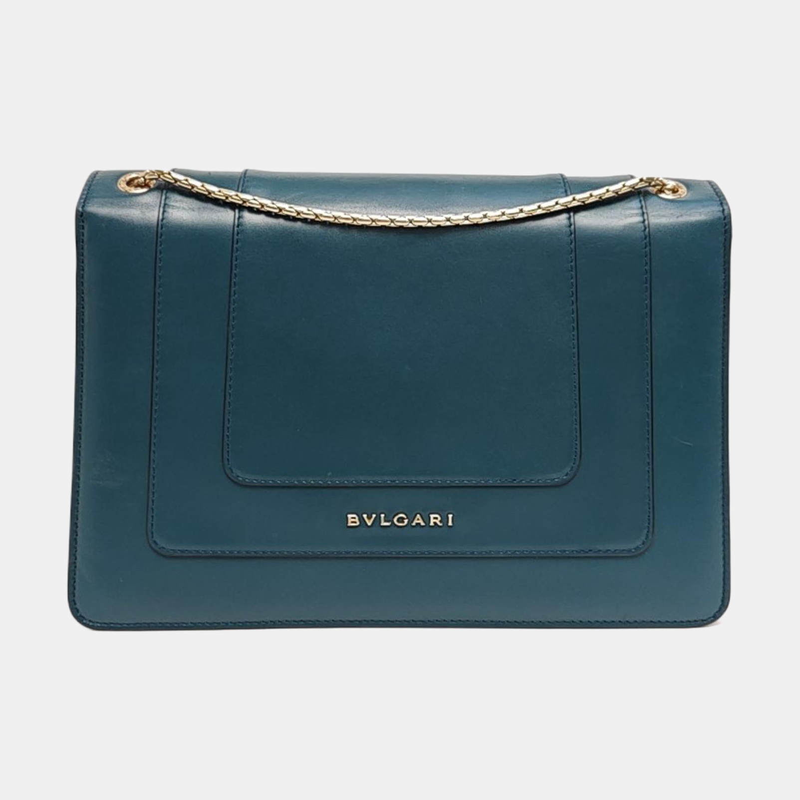 SERPENTI FOREVER Medium Calfskin Blue