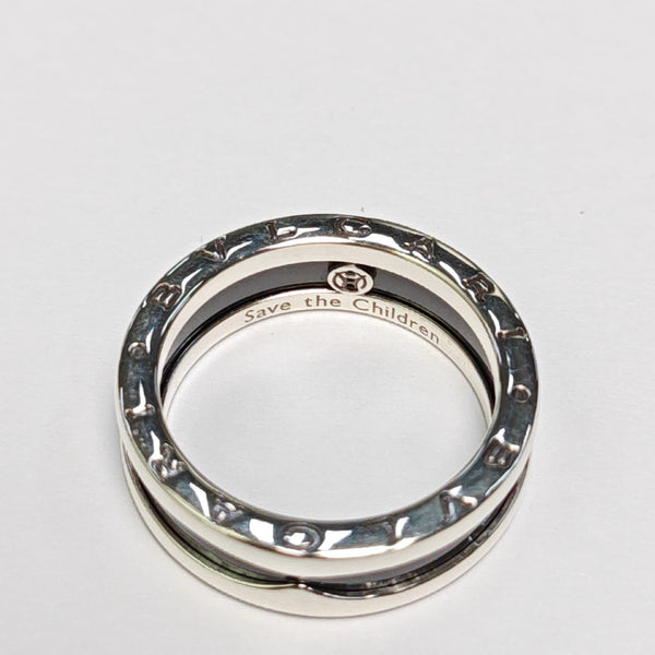 B.ZERO1 925 Sterling Silver Ring EU 58