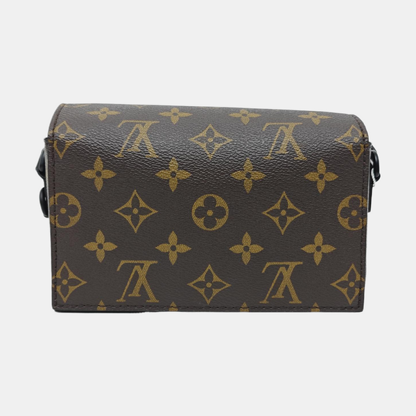 SOFT TRUNK Mini Monogram Coated Canvas Brown