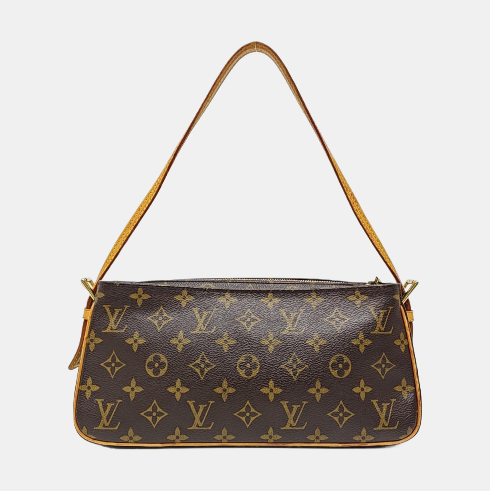 VIVA CITE Monogram Coated Canvas Brown