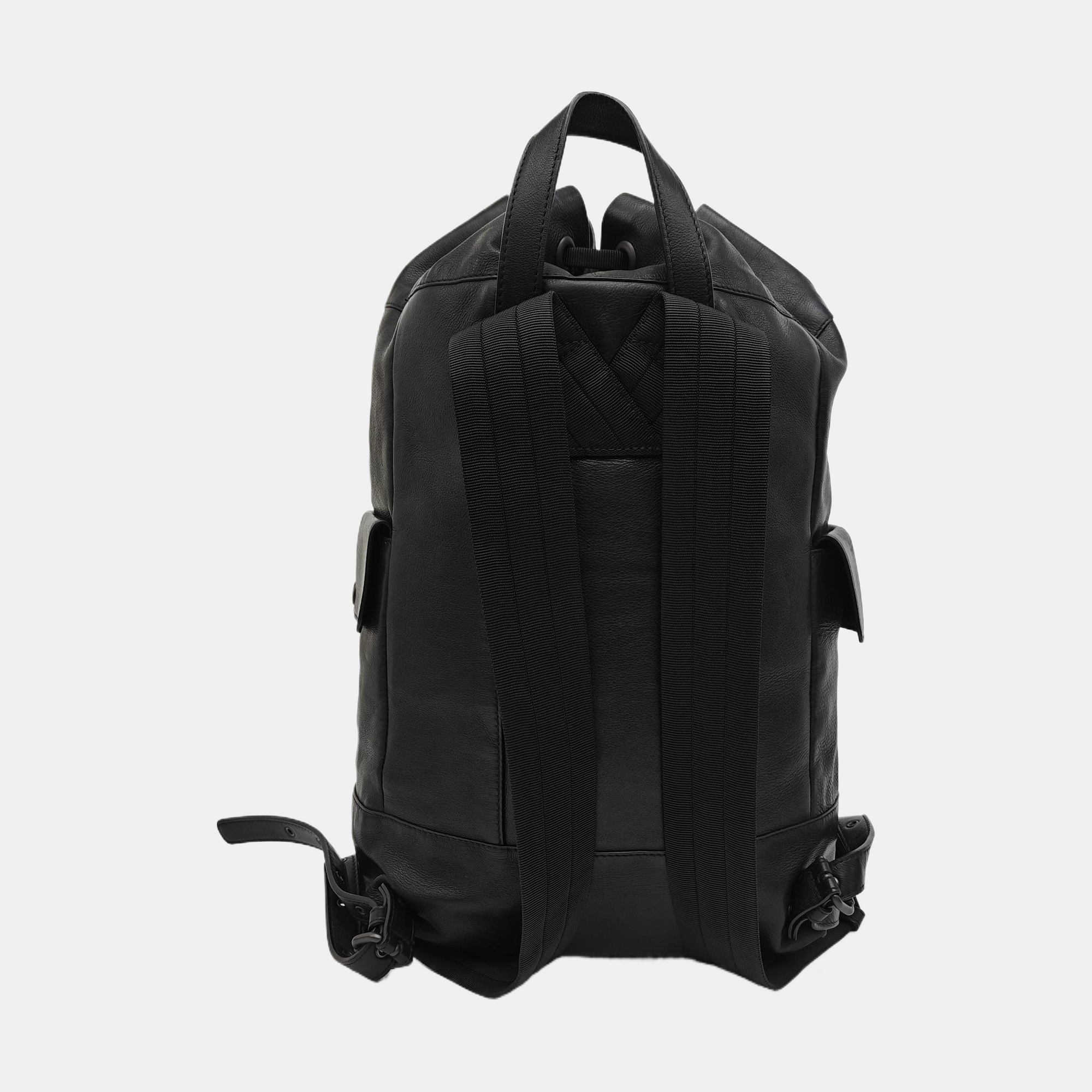 Calfskin Backpack Black