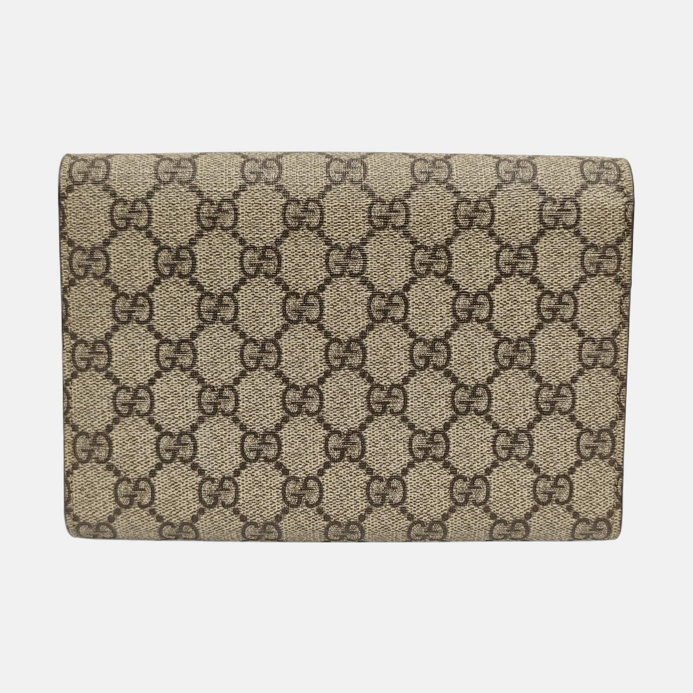 Dionysus Mini Monogram Coated Canvas Beige