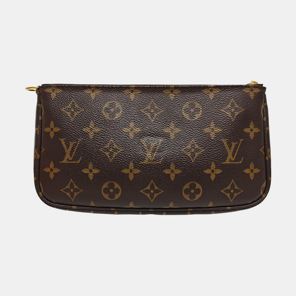 MULTI Monogram Coated Canvas Brown