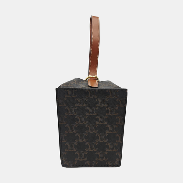 STRAP BOX Coated Canvas Yellow