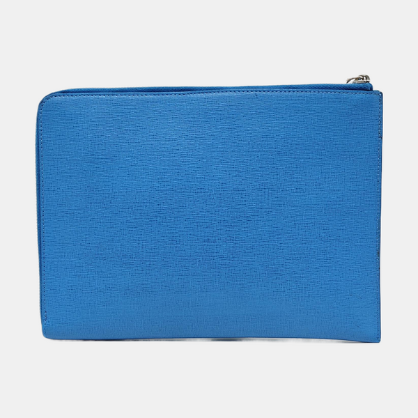 Calfskin Clutch Blue