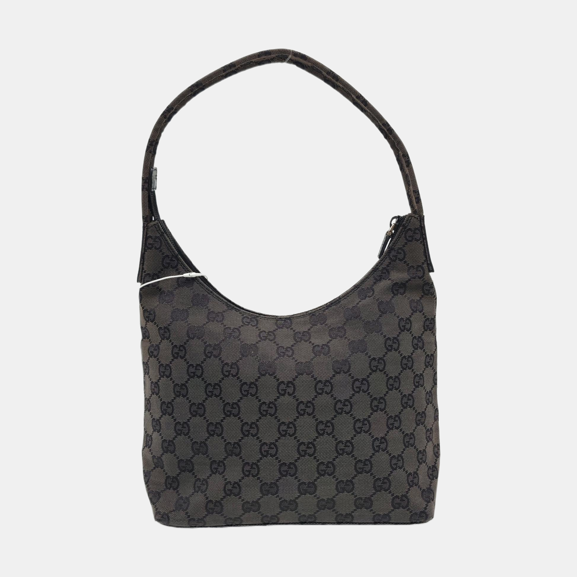 Monogram Canvas Top Handle Bag Black