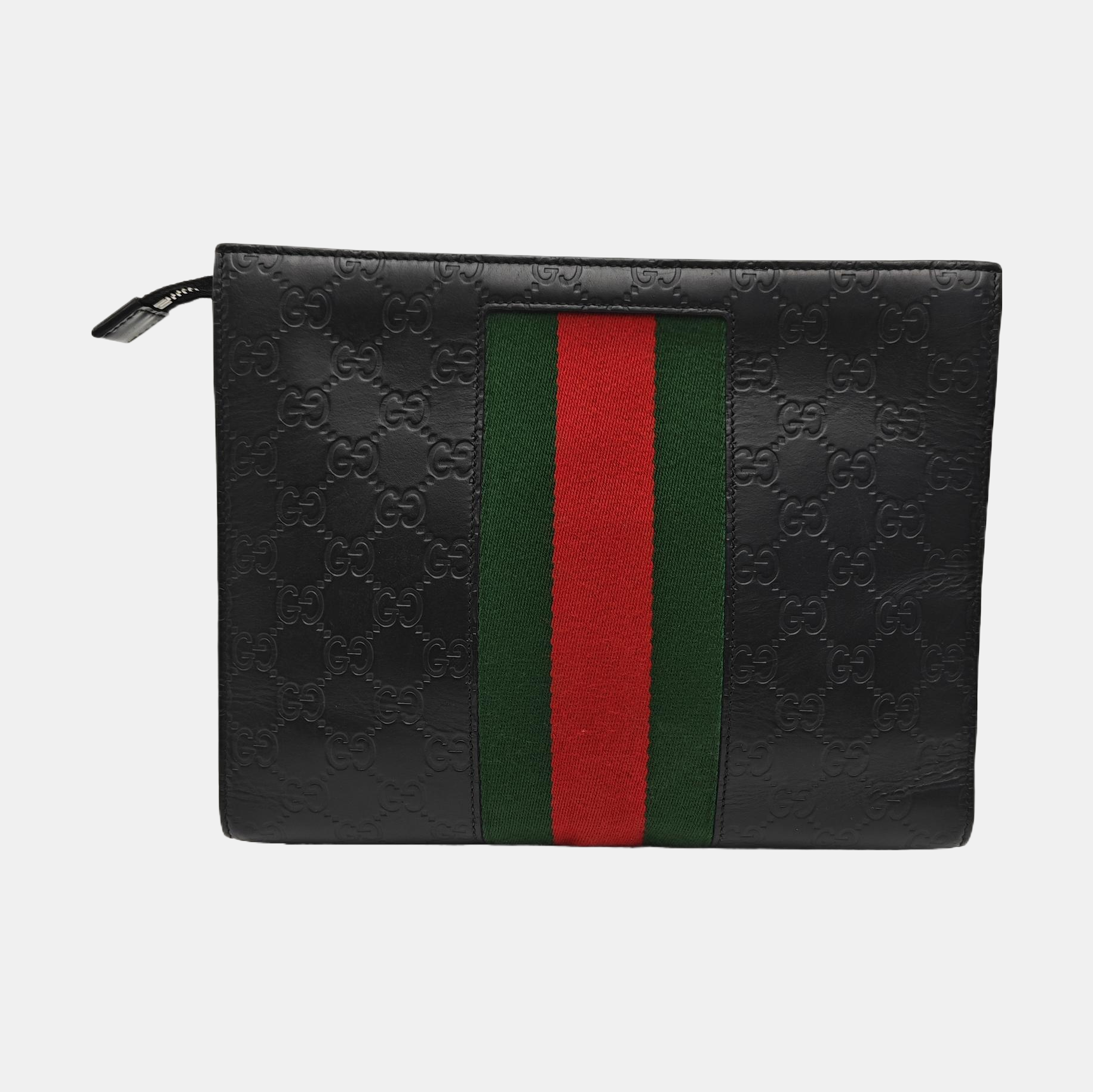 Signature Monogram Calfskin Black