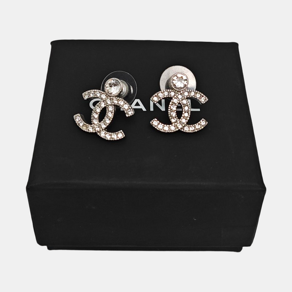 Metal Silver Stud Earrings