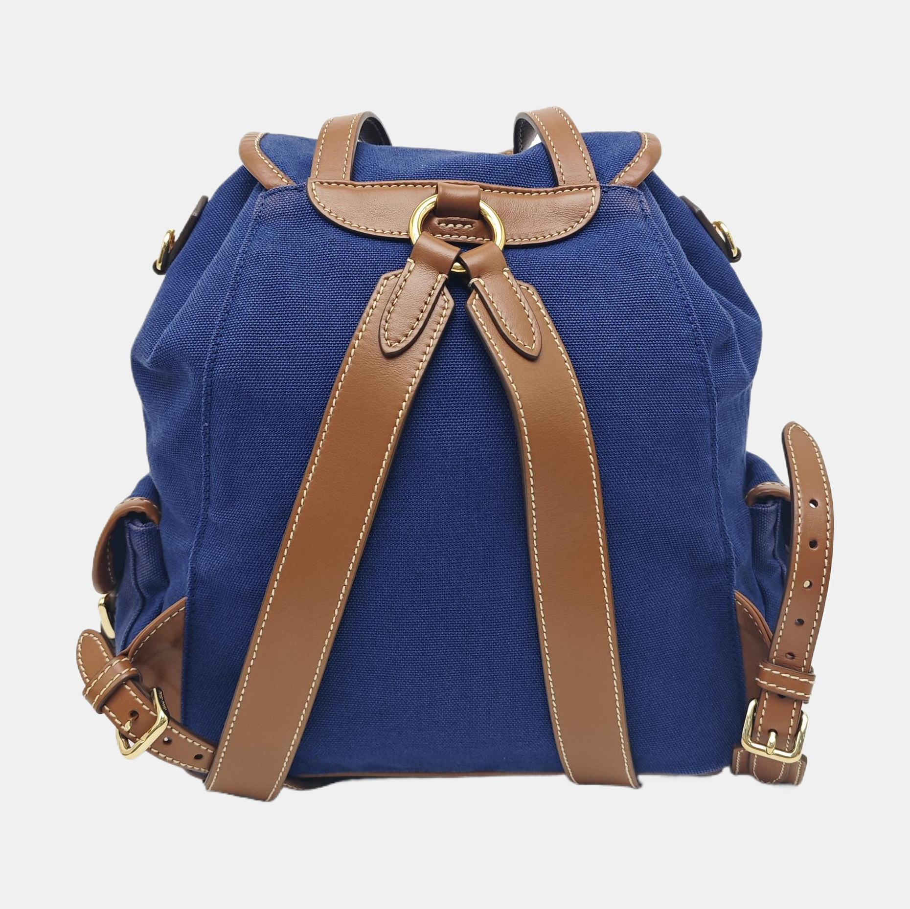 Fabric Backpack Blue