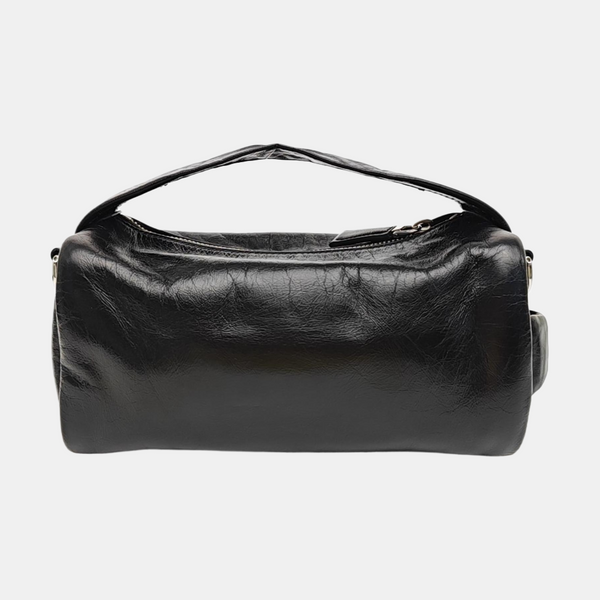 Calfskin Shoulder Bag Black