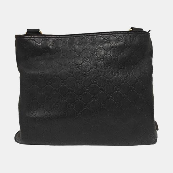 GG Imprime Monogram Calfskin Black