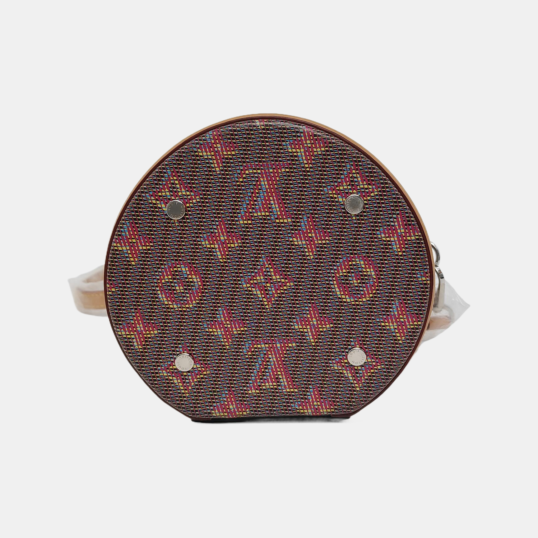 CANNES Monogram Calfskin Brown