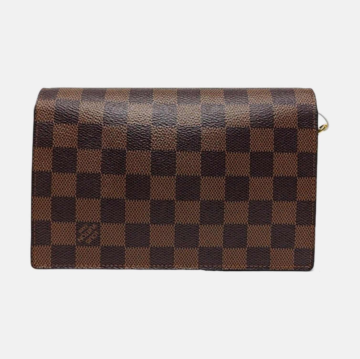 VAVIN Damier Ebene Coated Canvas Brown