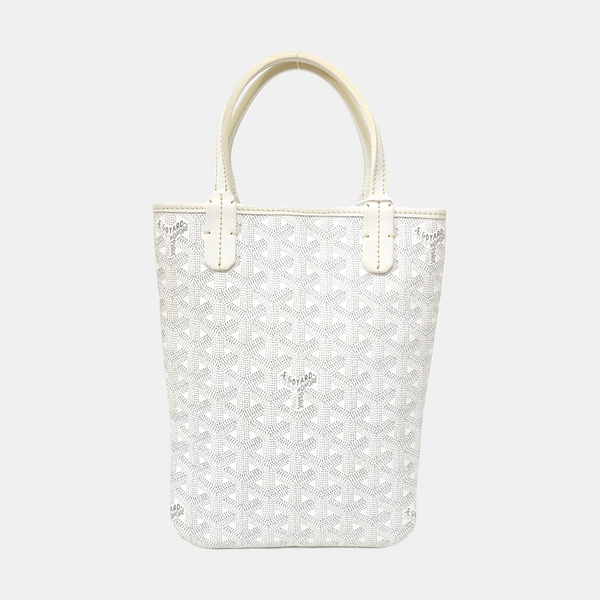 Poitiers Coated Canvas White