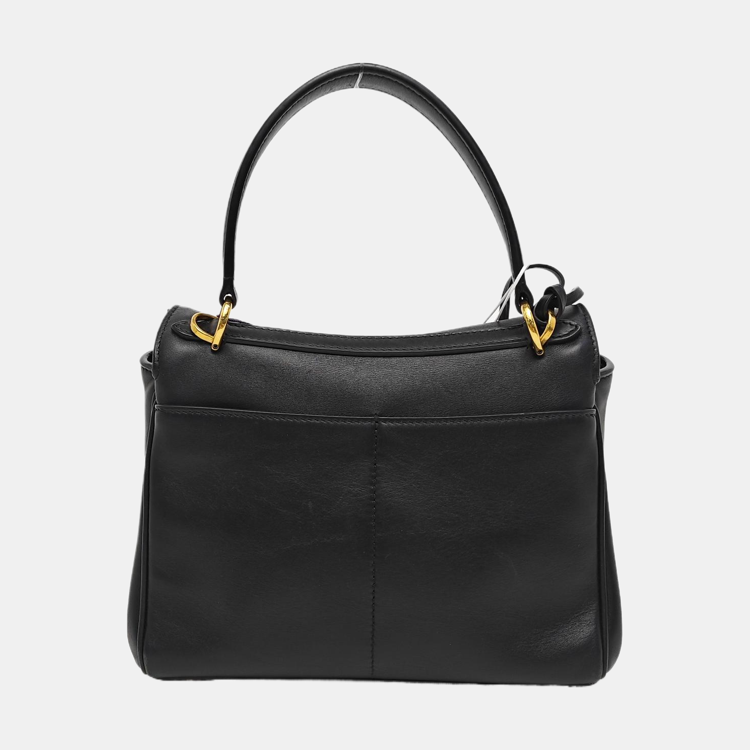 Calfskin Shoulder Bag Mini Black