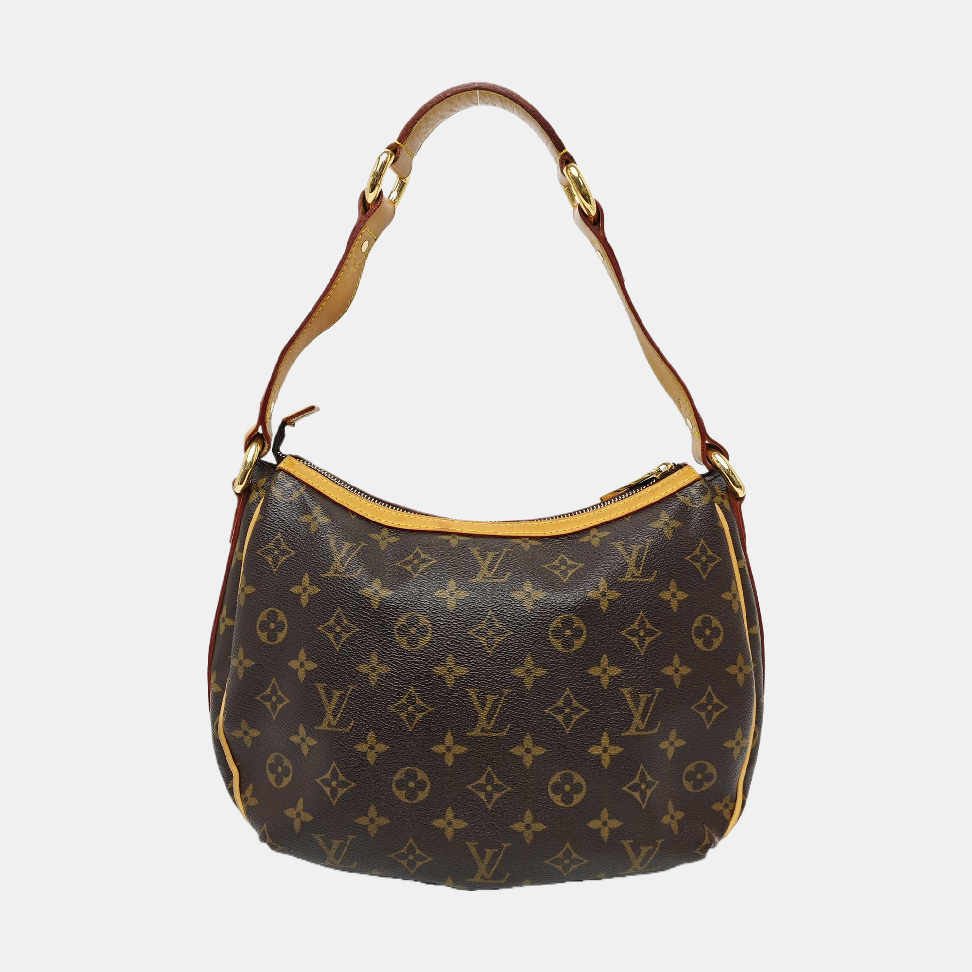 TULUM PM Monogram Coated Canvas Brown
