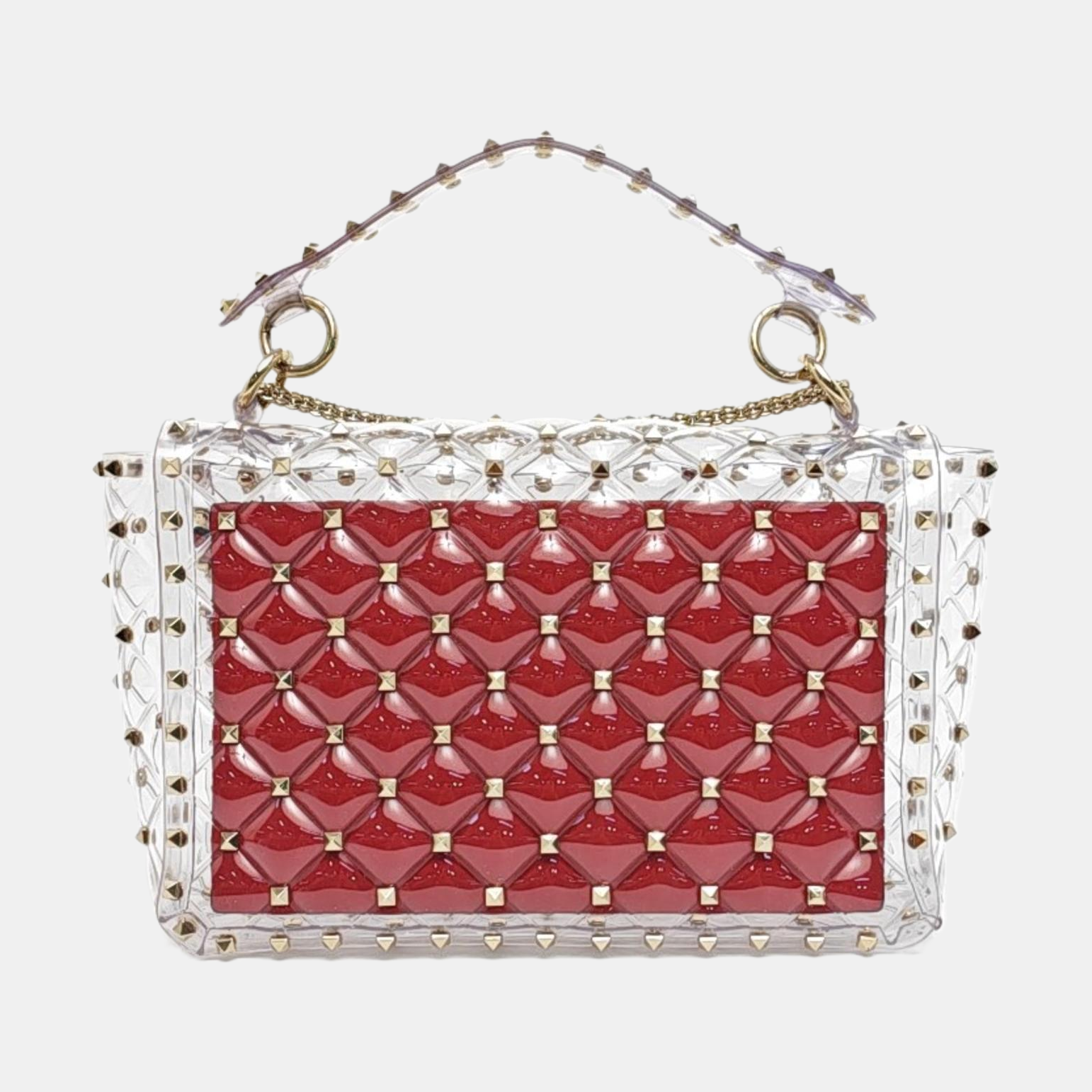 Spike Up Quilted Special Material Clear
