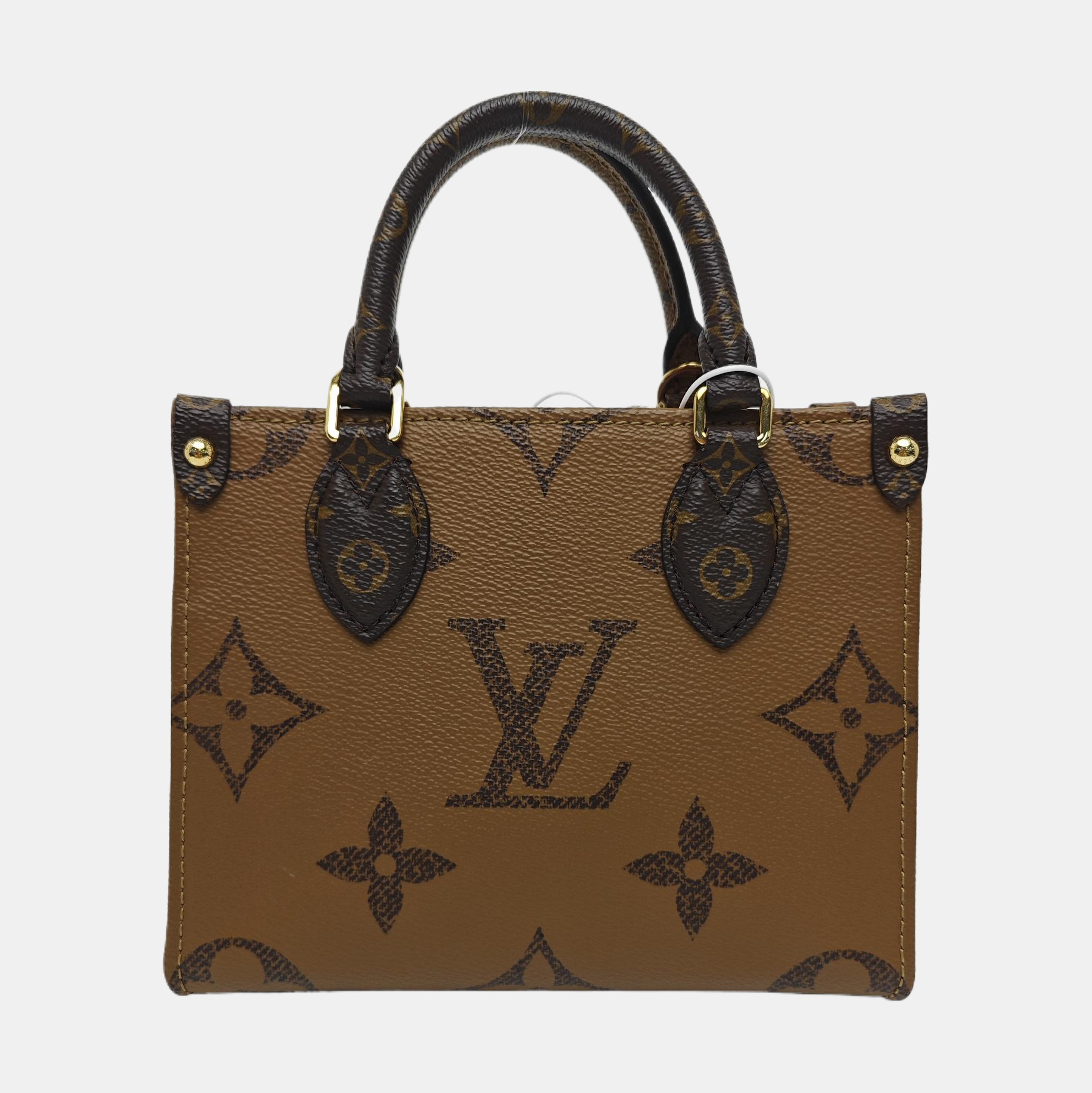 ONTHEGO BB Monogram Coated Canvas Brown