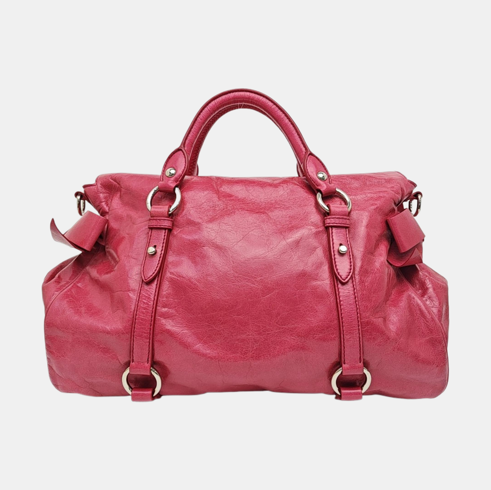 Bow Calfskin Pink