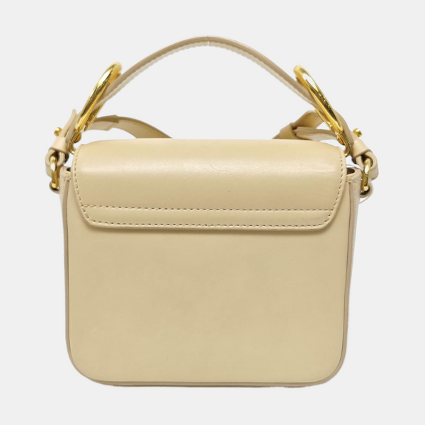 Chloé C Mini Calfskin Beige