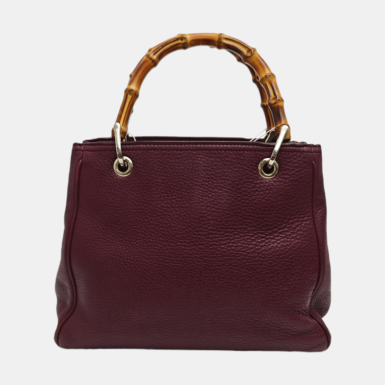 Bamboo 1947 Medium Calfskin Red
