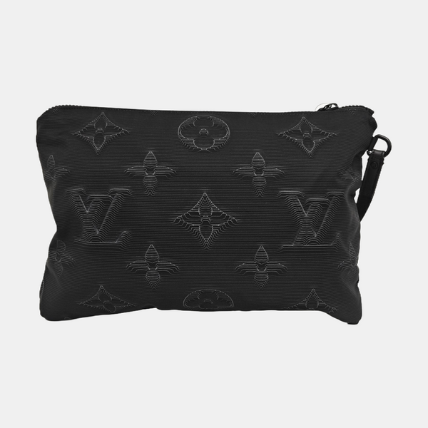 LOUIS VUITTON 2054 Monogram Fabric Black