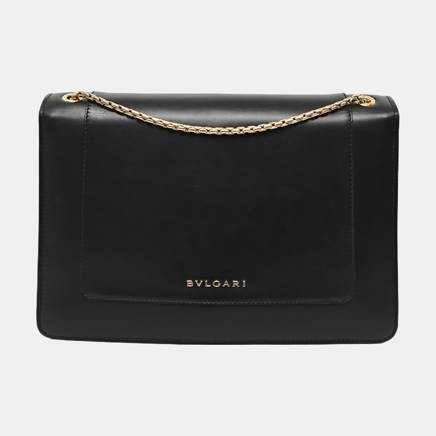 SERPENTI FOREVER Medium Calfskin Black