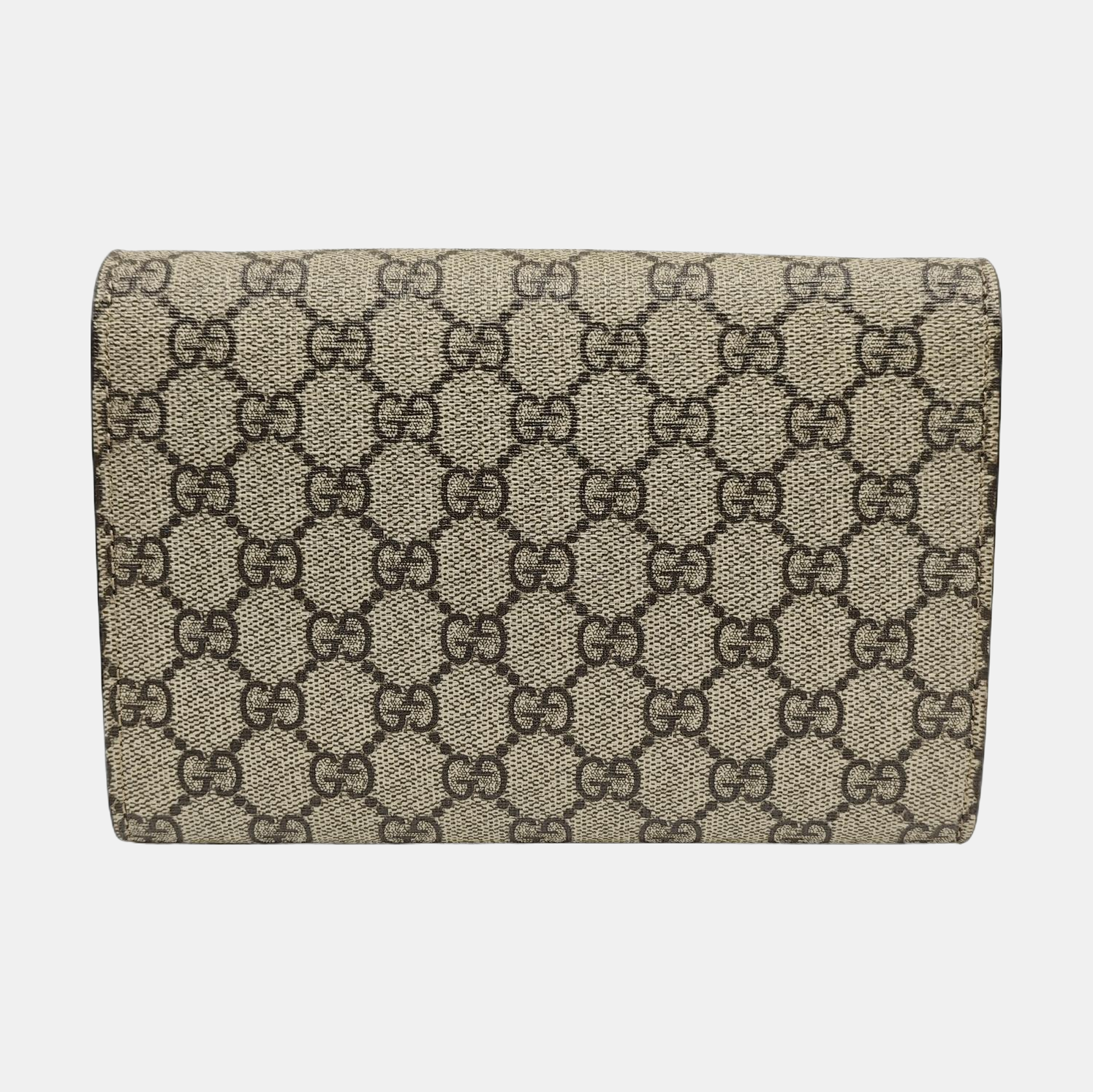 Dionysus Mini Monogram Coated Canvas Beige