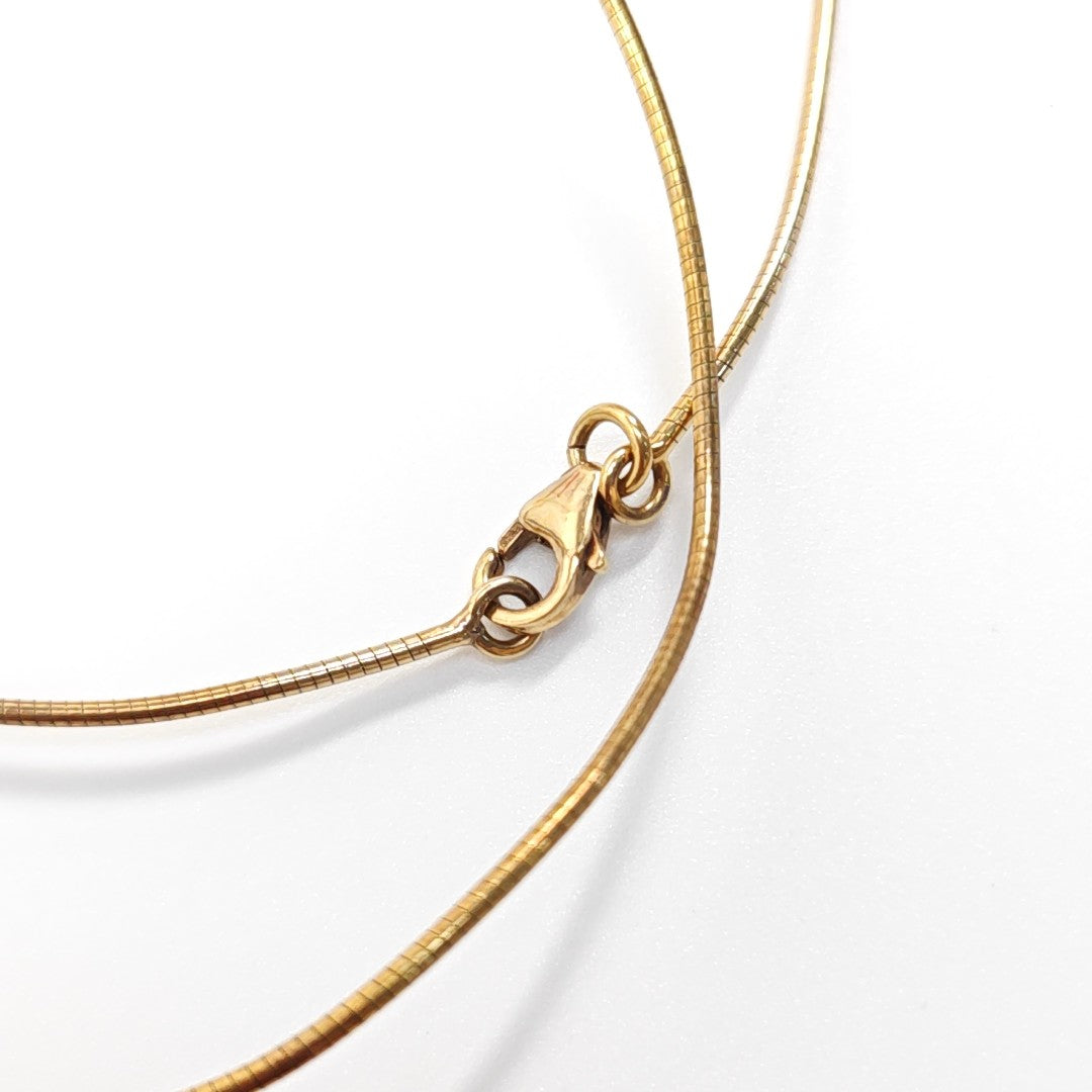 Cage D'h Metal Gold Necklace
