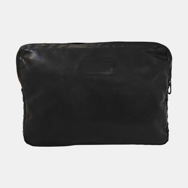 Calfskin Clutch Black