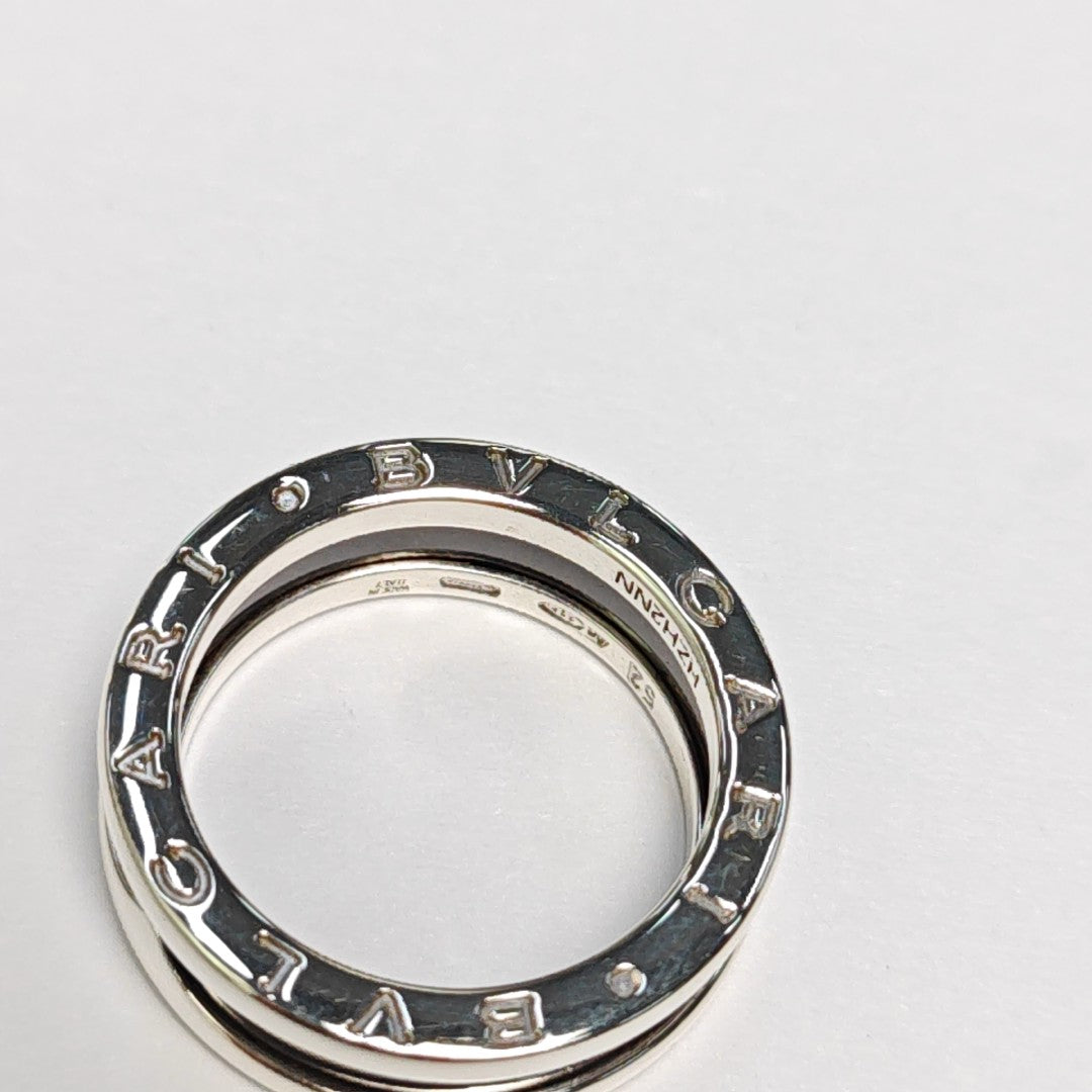 B.ZERO1 925 Sterling Silver Ring EU 52