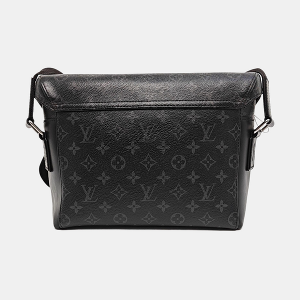 VOYAGER PM Monogram Coated Canvas Black