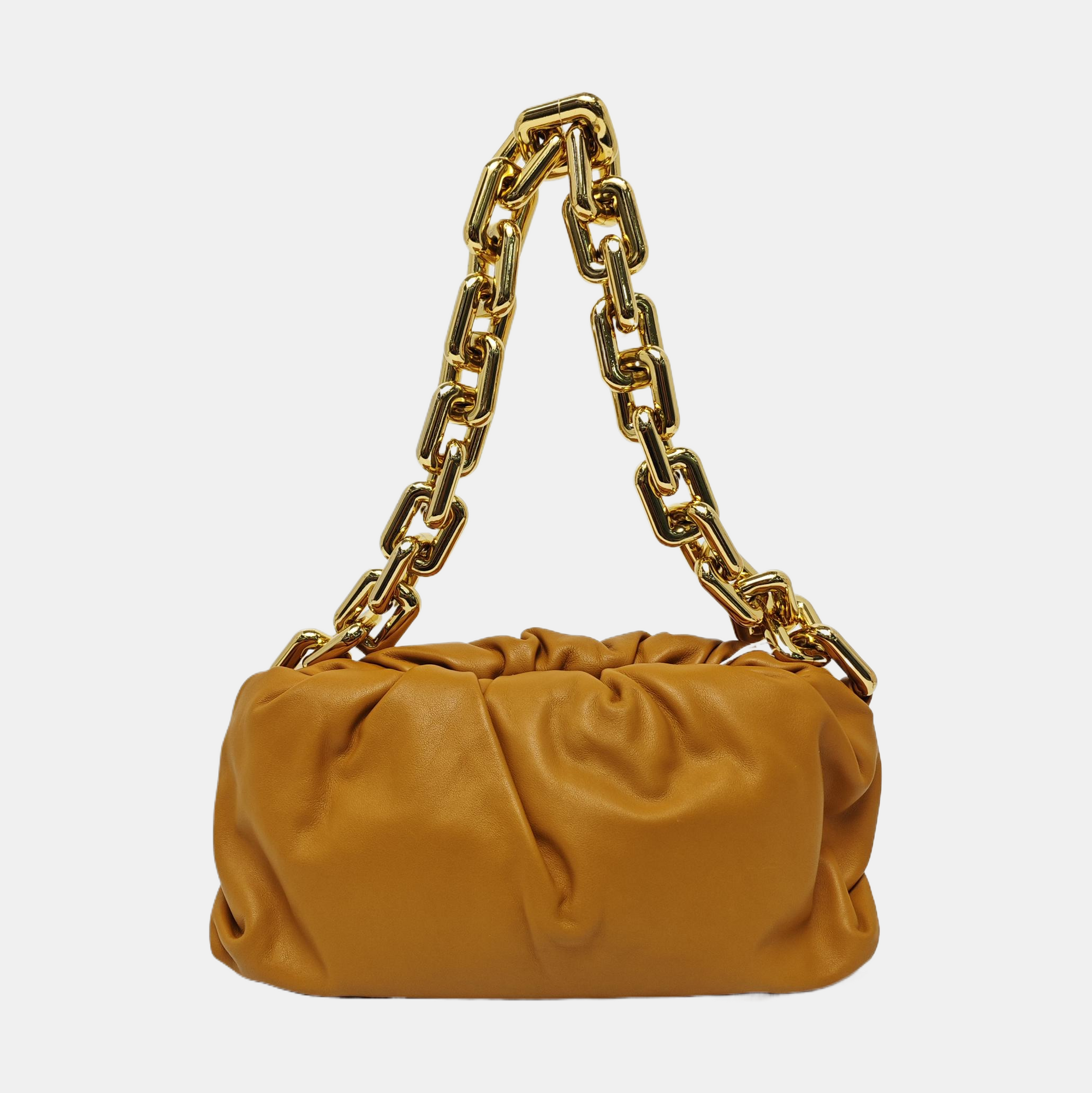 The Pouch Mini Calfskin Brown