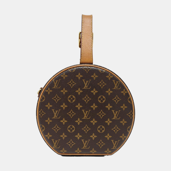 BOITE CHAPEAU PM Monogram Coated Canvas Brown