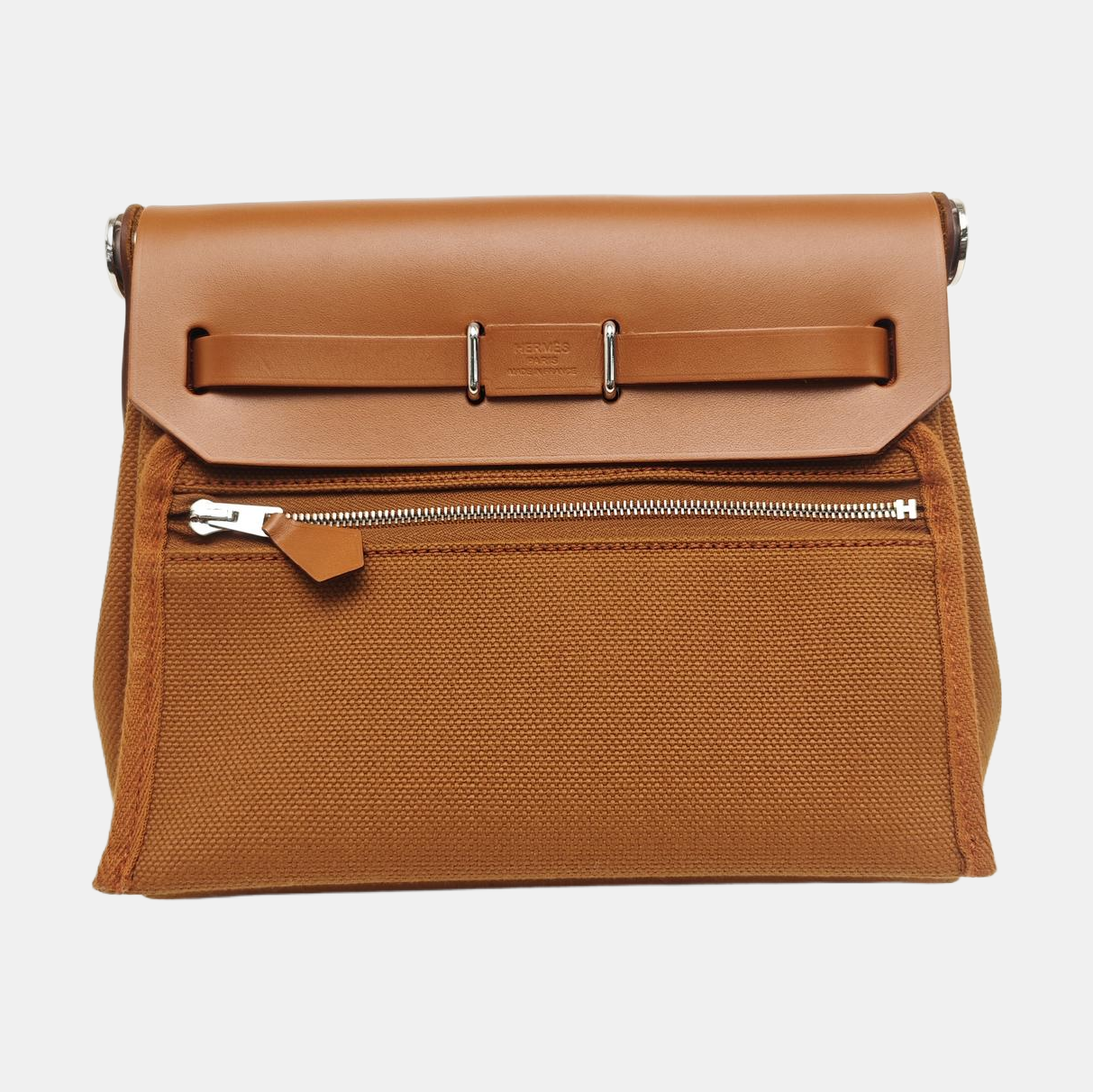 Bolso Herbag Mini Canvas Brown