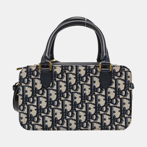 30 Montaigne Mini Oblique Canvas Beige