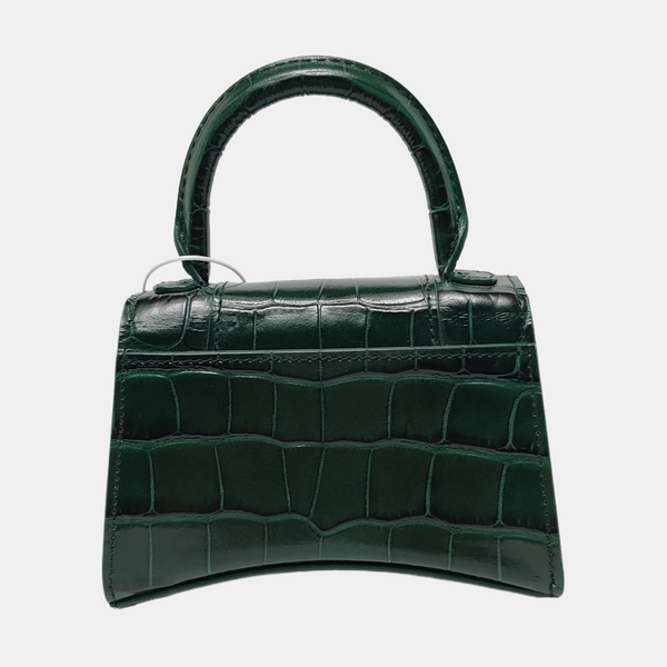 Hourglass Mini Calfskin Green