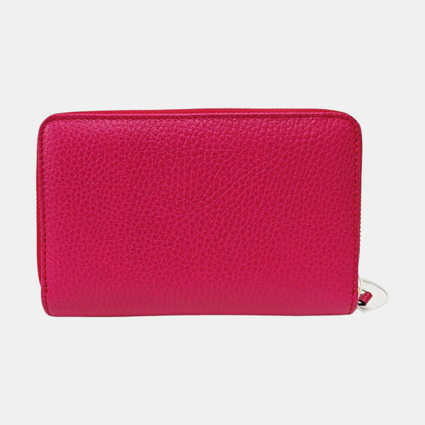 Calfskin Clutch Red