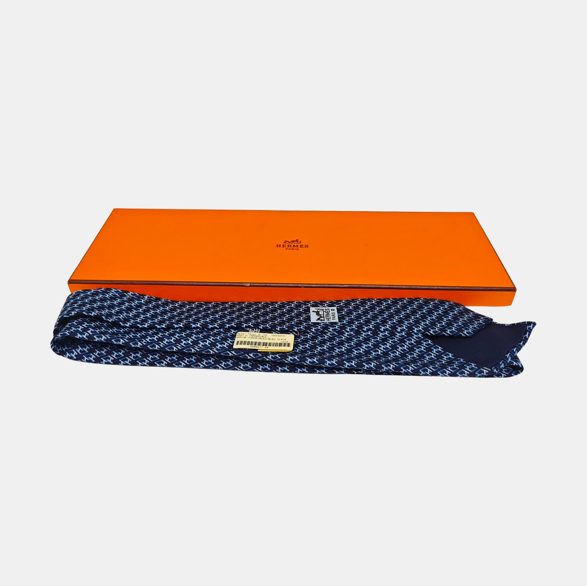 Mulberry Silk Tie Blue