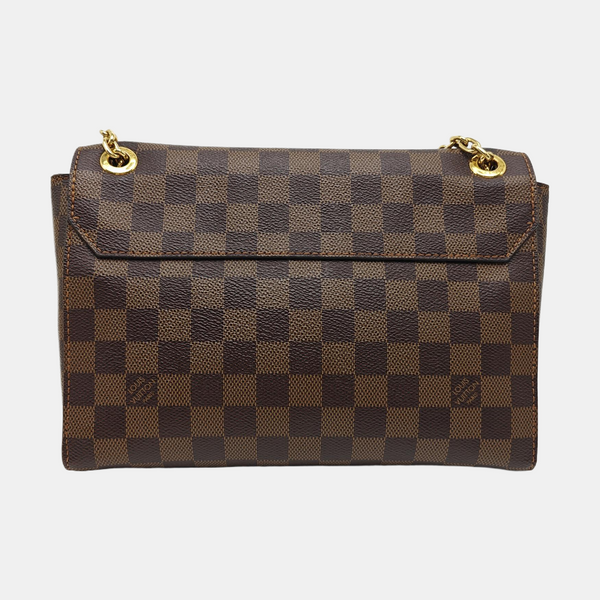 VAVIN PM Damier Ebene Coated Canvas Brown