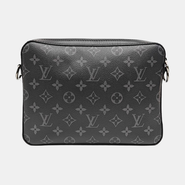 TRIO Monogram Coated Canvas Gray