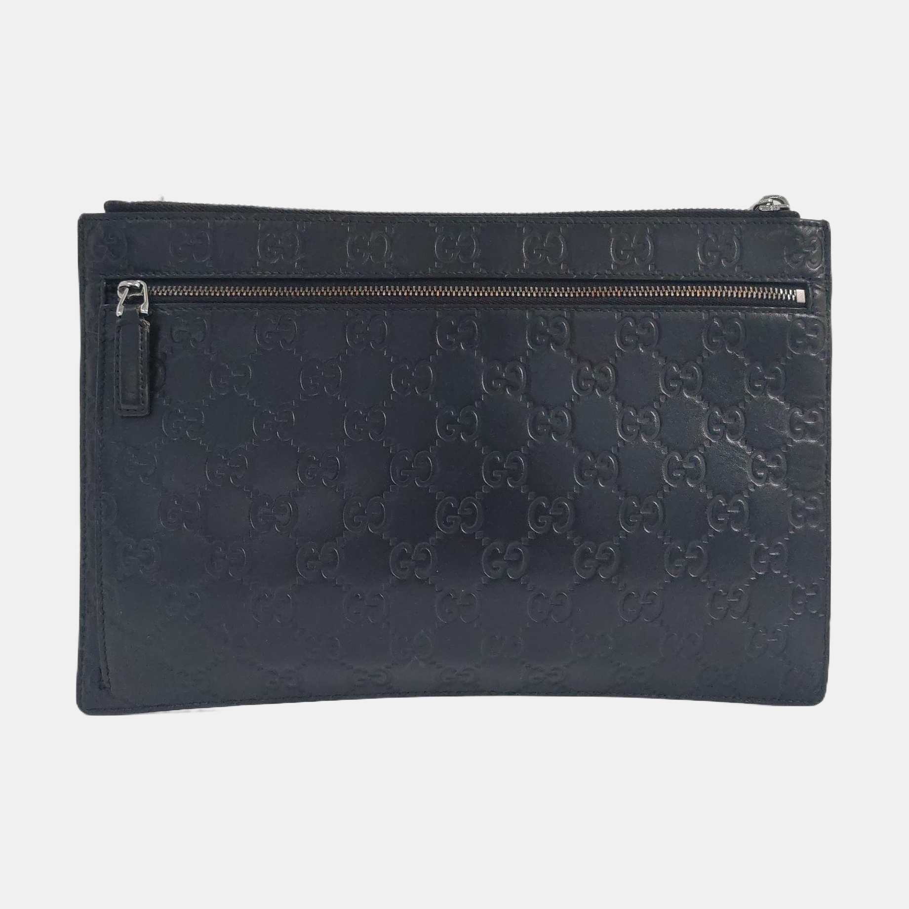 Monogram Calfskin Black