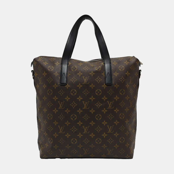 KITAN Monogram Coated Canvas Brown