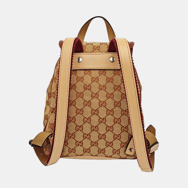Monogram Canvas Backpack Brown